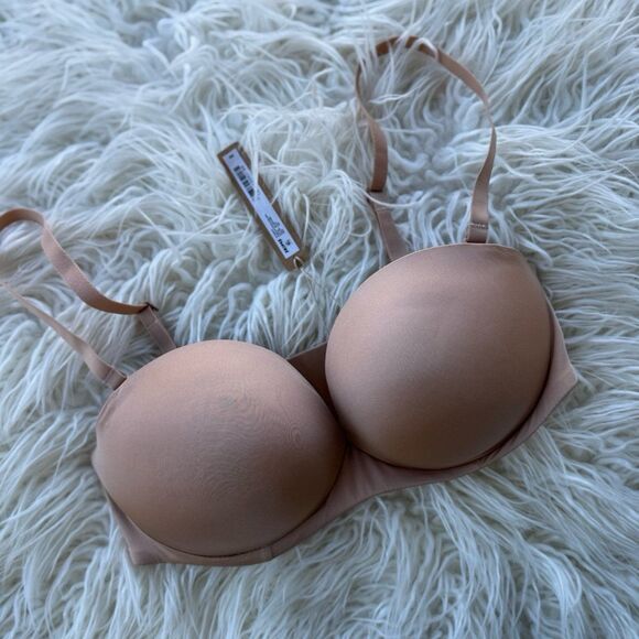 Skims Ultimate Push Up Strapless Bra Clay Size 34D - Picture 2 of 12